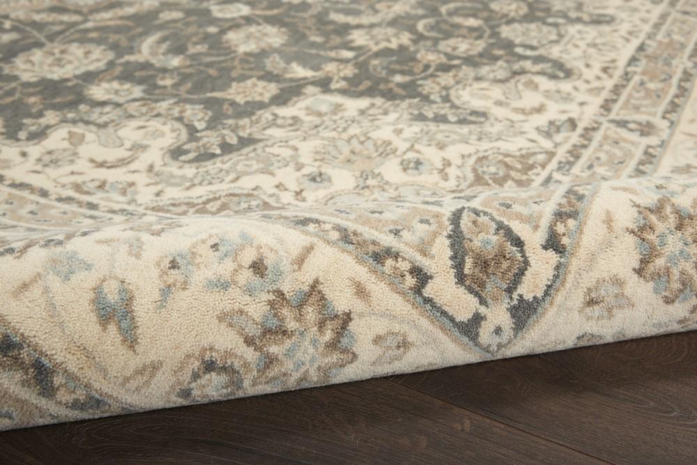 Nourison - Living Treasures 76in x 96in Bone and Ivory Area Rug - LI15-99446738288_CLOSEOUT veiw 2