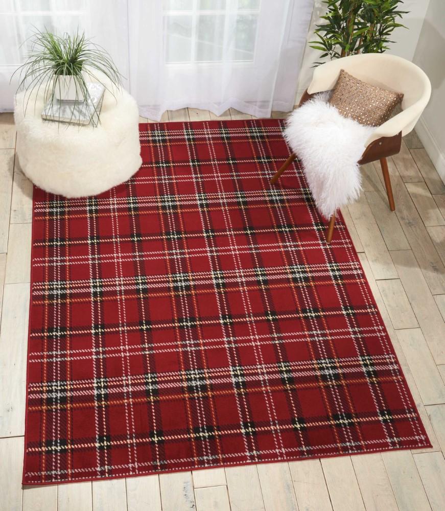 Nourison - Grafix GRF03 Red 53in x 73in Area Rug - GRF03-99446394729 veiw 2