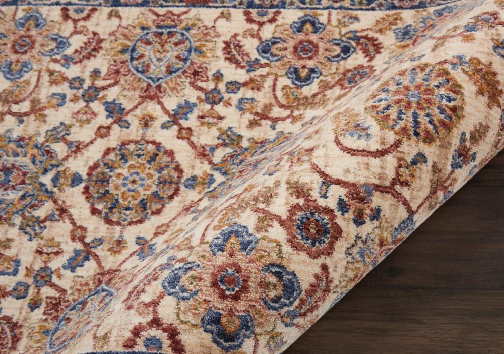 Nourison - Lagos LAG04 Cream Multicolor 23in x 76in Low-pile Hallway Rug - LAG04-99446390561_CLOSEOUT veiw 2