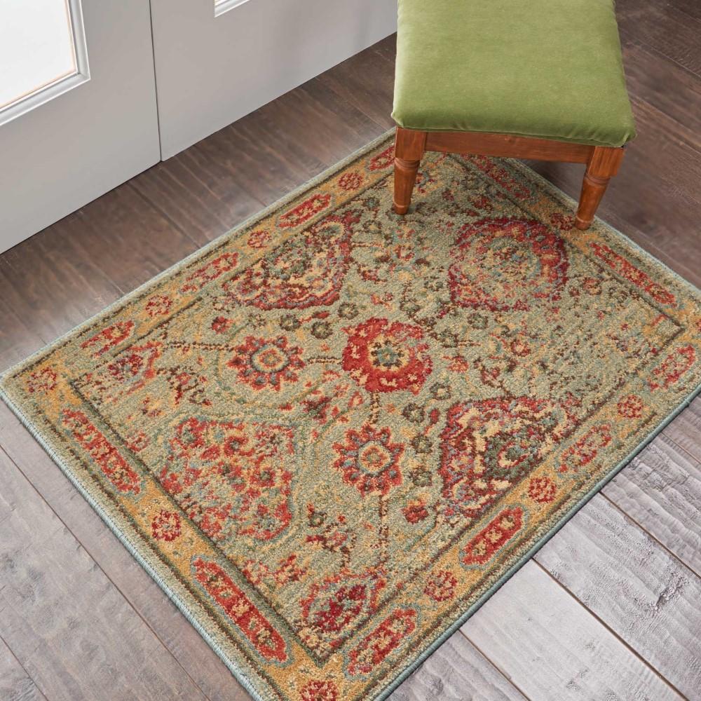 Nourison - Somerset 2 x 29in Light Green Area Rug - ST90-99446098771 veiw 3