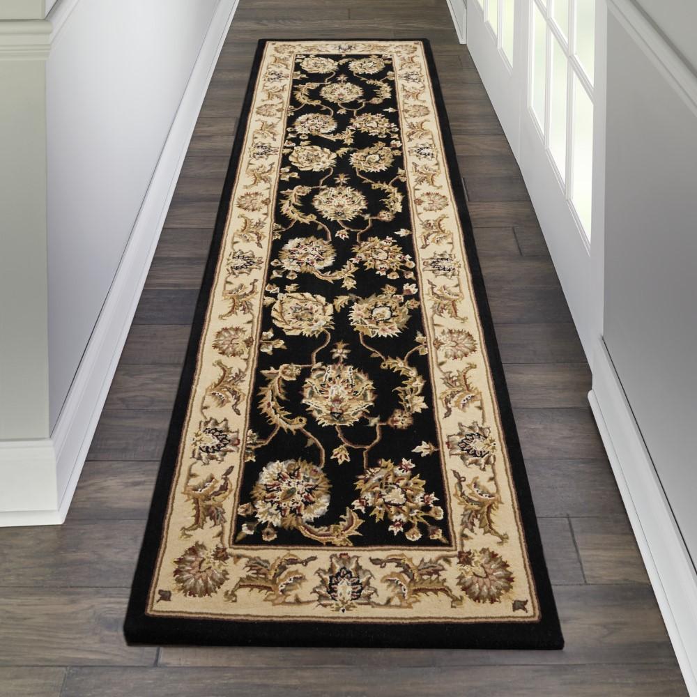 Nourison - 2000 23in x 8 Black Area Rug - 2022-99446720566 veiw 2