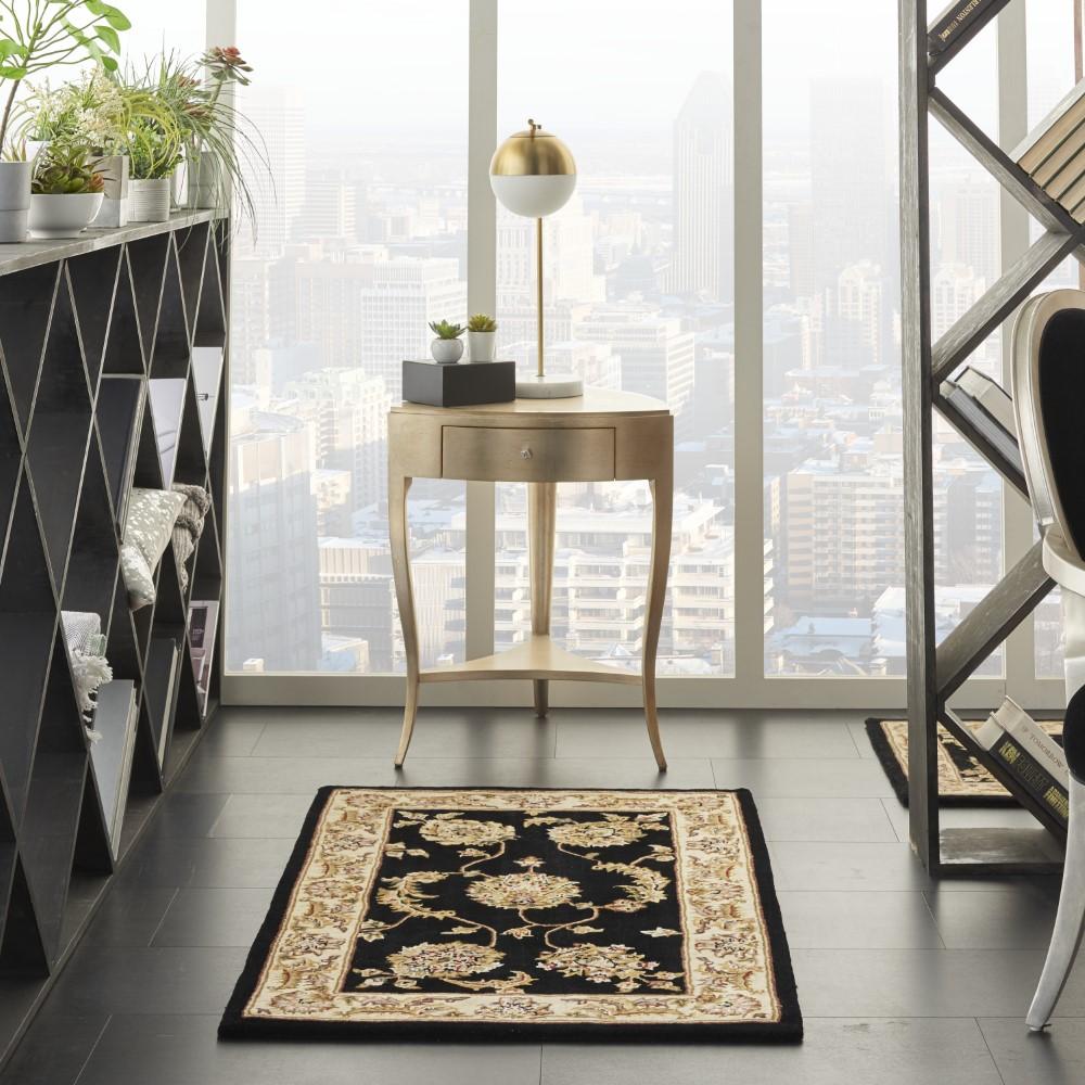 Nourison - 2000 26in x 43in Accent Size Black Area Rug - 2022-99446720573 veiw 2