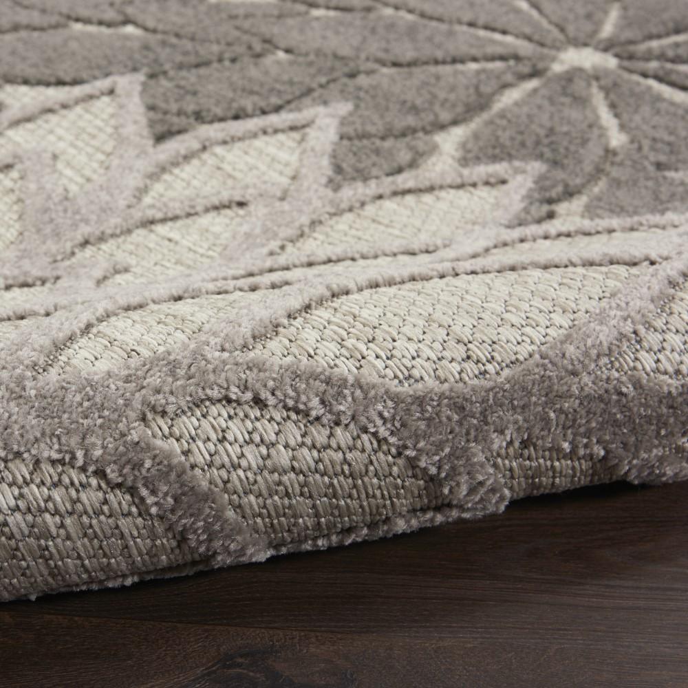 Nourison - Aloha 96in x 13 Silver Grey Area Rug - ALH05-99446779151 veiw 3