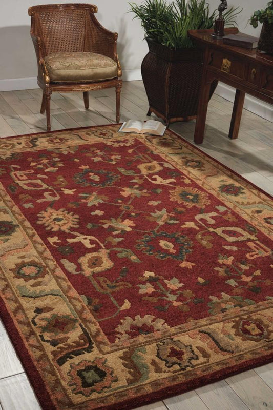 Nourison - Tahoe TA08 Red 56in x 86in Area Rug - TA08-99446337399 veiw 2