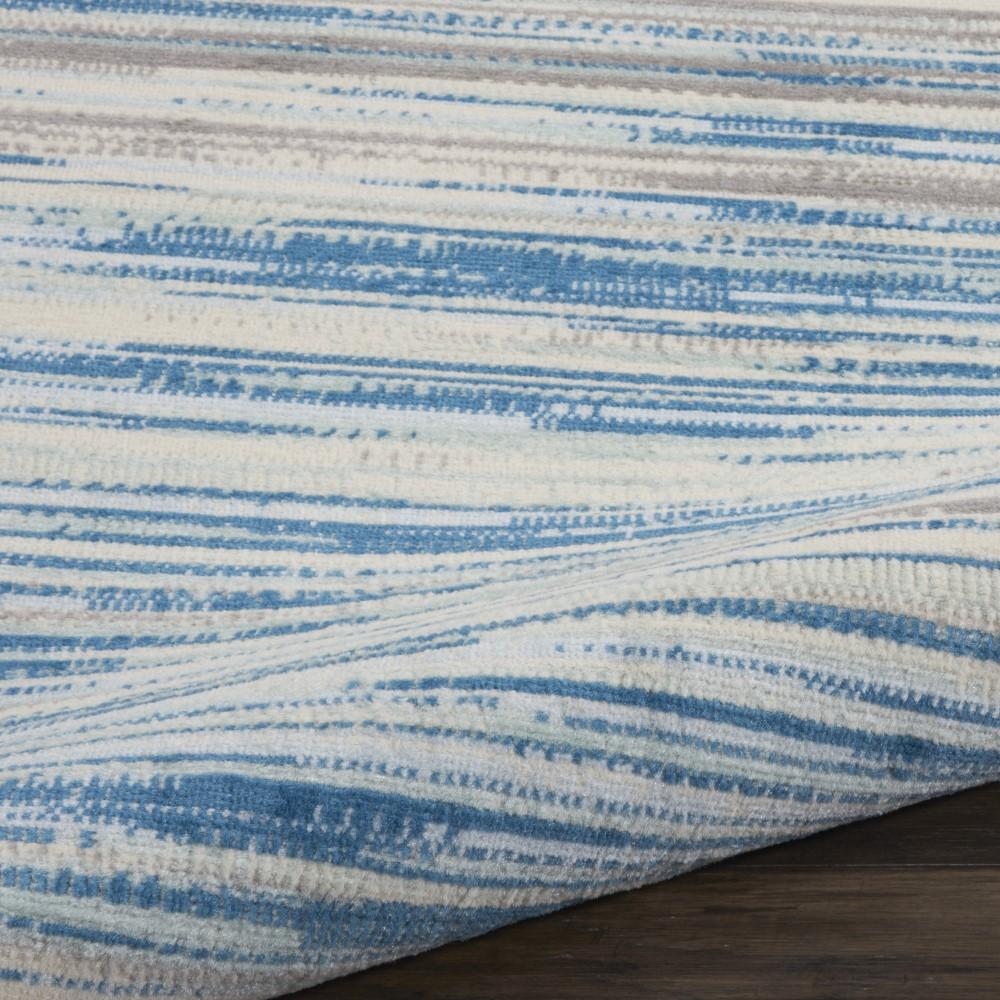 Nourison - Jubilant 8 x Round Blue Area Rug - JUB04-99446764171 veiw 2