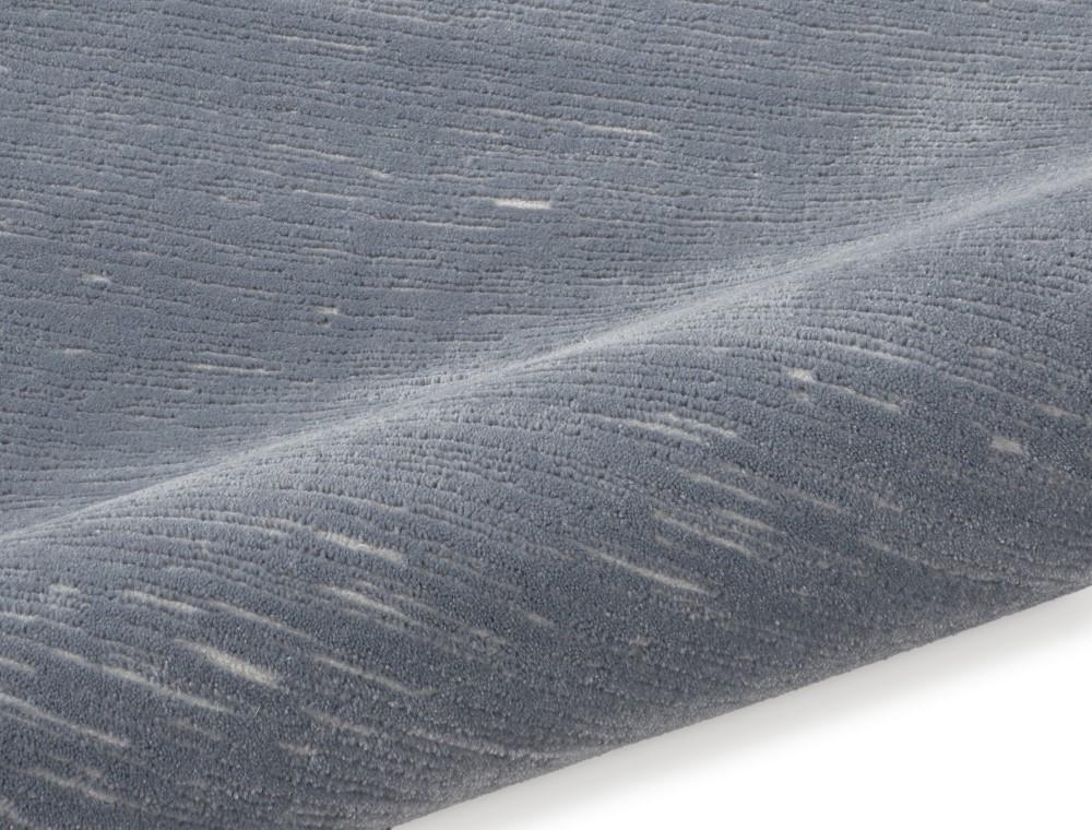 Calvin Klein - Jackson CK781 Slate Blue 22in x 76in Striated Hallway Rug - CK781-99446356482_CLOSEOUT veiw 2