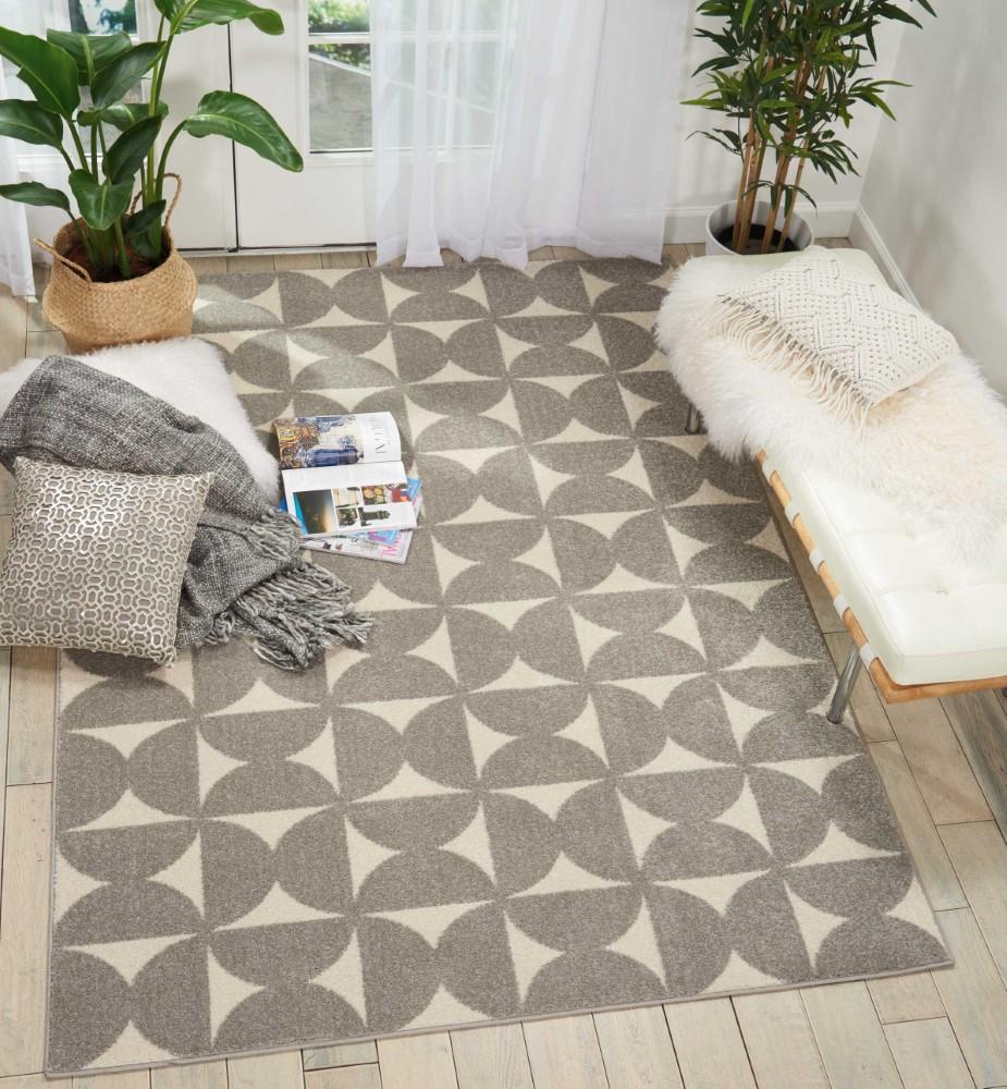 Nourison - Harper DS301 Bone 53in x 73in Area Rug - DS301-99446407177 - CLOSEOUT veiw 2