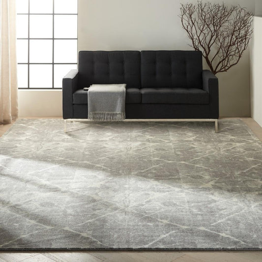 Calvin Klein - Home Gradient GDT01 Grey 79in x 99in Rug - GDT01-99446318602_CLOSEOUT veiw 2