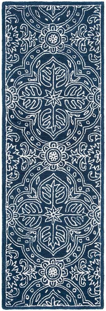 Lauren Ralph Lauren - Etienne Rug - 2-3in X 7 - Navy / Ivory veiw 1
