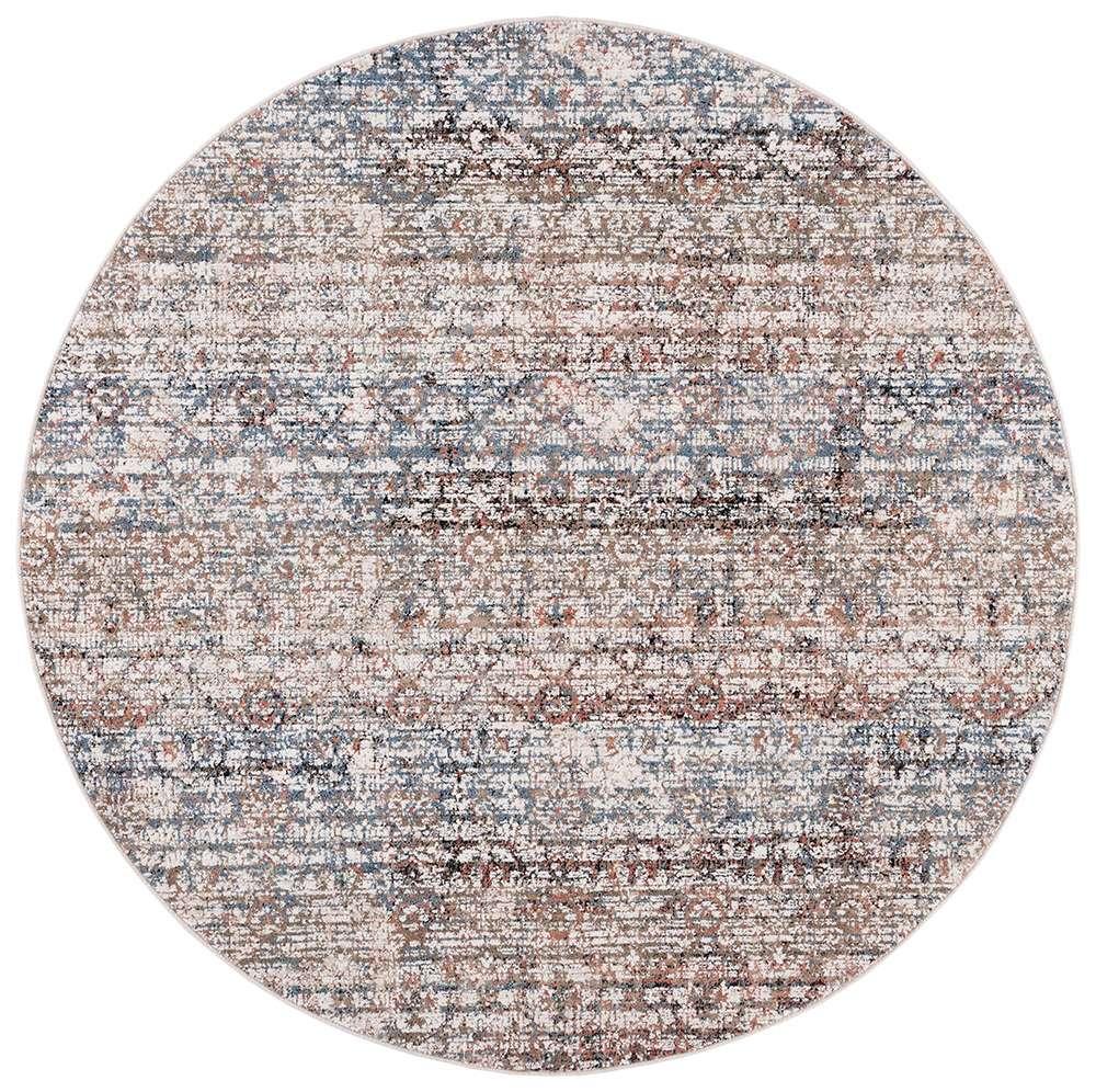 Lauren Ralph Lauren - Blakestown Rug - 6-7in X 6-7in Round - Ivory / Navy veiw 1