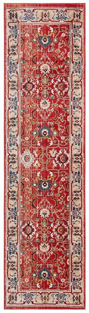 Lauren Ralph Lauren - Ines Rug - 2-2in X 8 - Red / Beige veiw 1