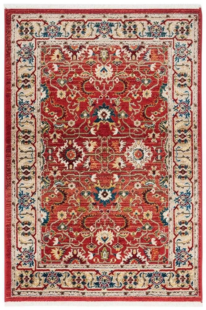 Lauren Ralph Lauren - Ines Rug - 2-6in X 4 - Red / Beige veiw 1