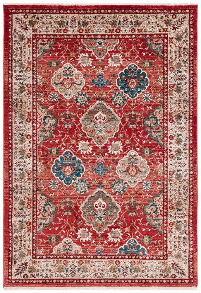 Lauren Ralph Lauren - Ariel Rug - 5-1in X 7-6in - Red / Beige veiw 1