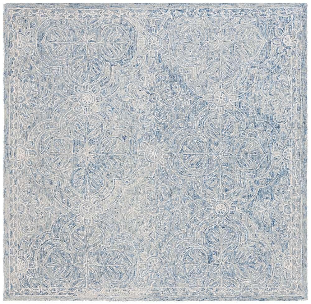 Lauren Ralph Lauren - Etienne Rug - 7 X 7 Square - Blue / Ivory veiw 1