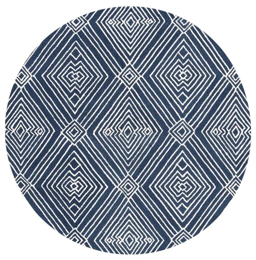 Lauren Ralph Lauren - Isabella Rug - 6 X 6 Round - Indigo veiw 1
