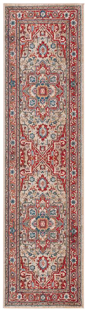 Lauren Ralph Lauren - Quentin Rug - 2-2in X 8 - Red / Beige veiw 1