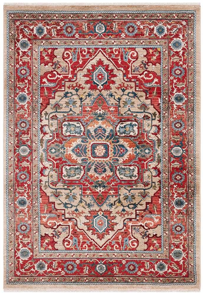 Lauren Ralph Lauren - Quentin Rug - 5-1in X 7-6in - Red / Beige veiw 1