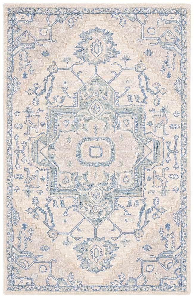 Lauren Ralph Lauren - Percy Rug - 5 X 8 - Ivory / Blue veiw 1