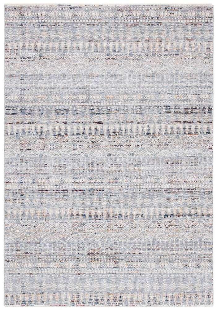Lauren Ralph Lauren - Russell Rug - 9-9in x 13-0in RECTANGLE - Silver / Blue veiw 1
