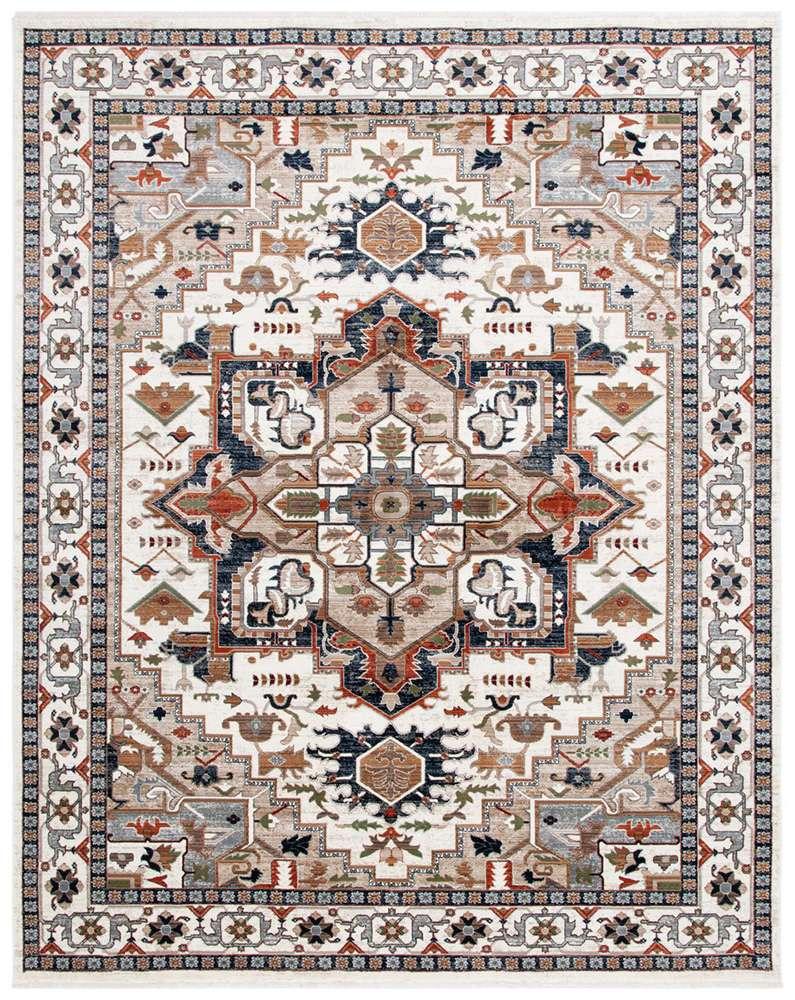 Lauren Ralph Lauren - 1116 Rug - 2 X 8 - Ivory / Beige Red veiw 1