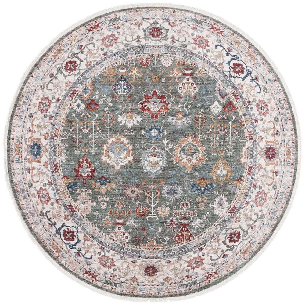 Lauren Ralph Lauren - Fairhaven Rug - 6-7in X 6-7in Round - Sage / Ivory veiw 1