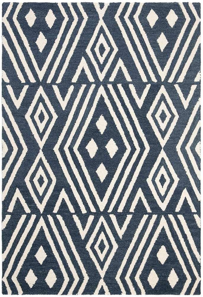 Lauren Ralph Lauren - Imani Geometric Rug - 4 X 6 - Slate veiw 1