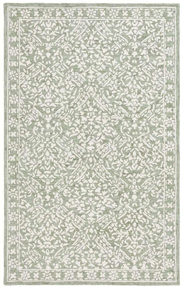 Lauren Ralph Lauren - Olivier Rug - 5 X 8 - Sage / Ivory veiw 1