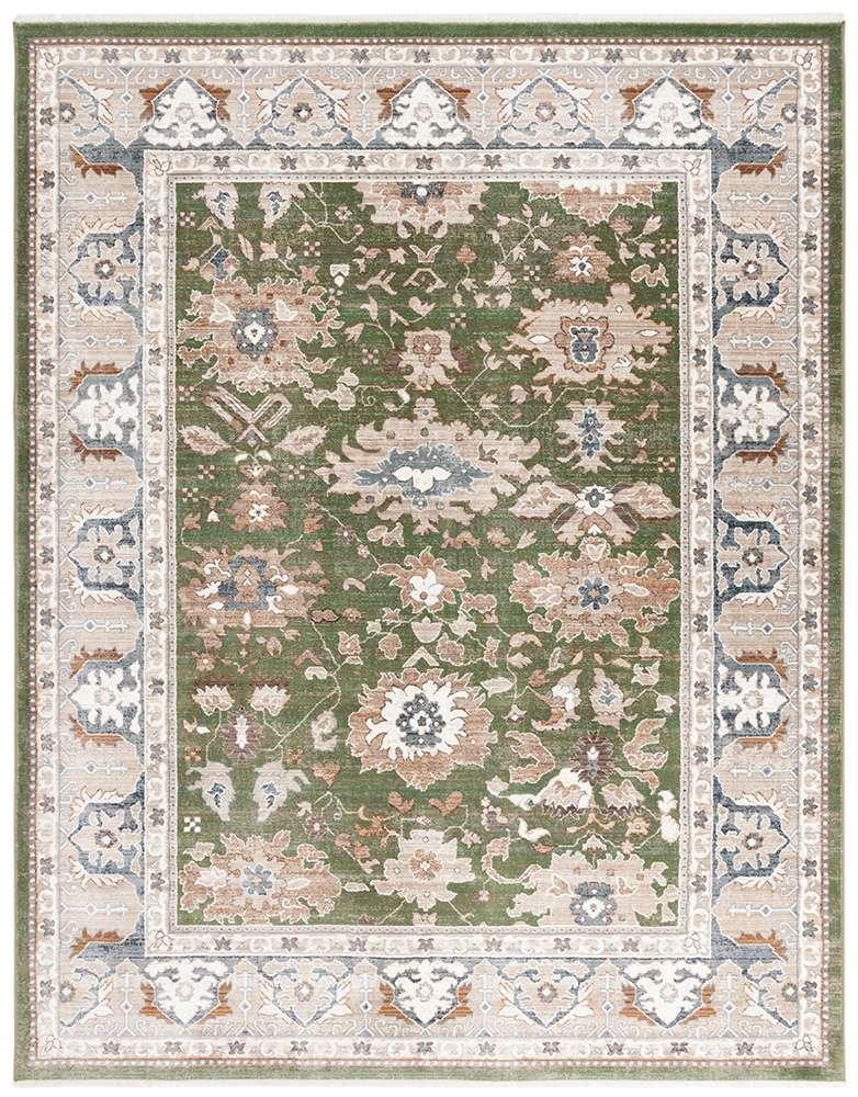Lauren Ralph Lauren - 1114 Rug - 7-9in x 9-6inRECTANGLE - Green / Ivory veiw 1