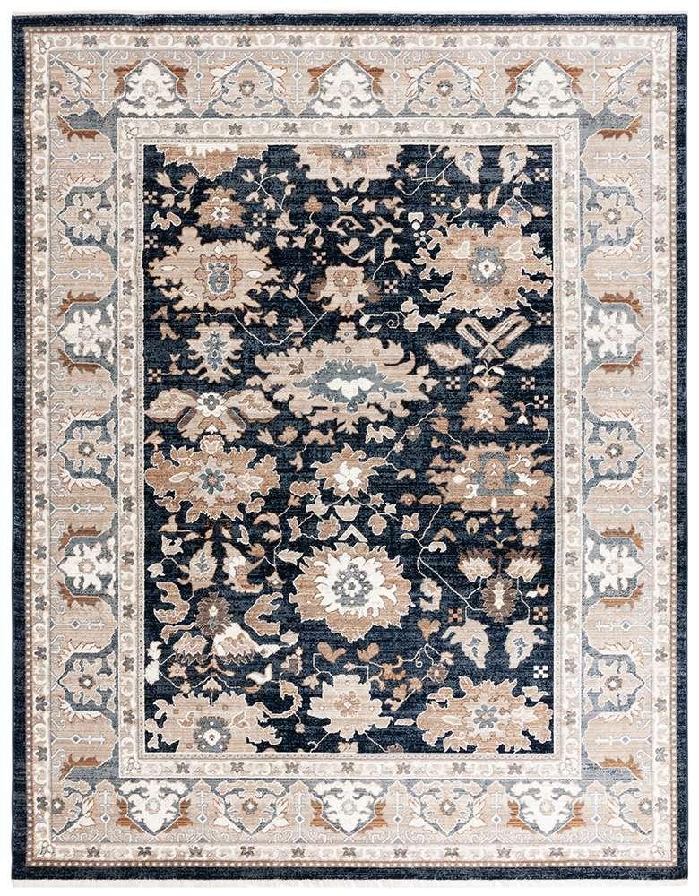 Lauren Ralph Lauren - 1114 Rug - 7-9in x 9-6inRECTANGLE - Navy / Ivory veiw 1