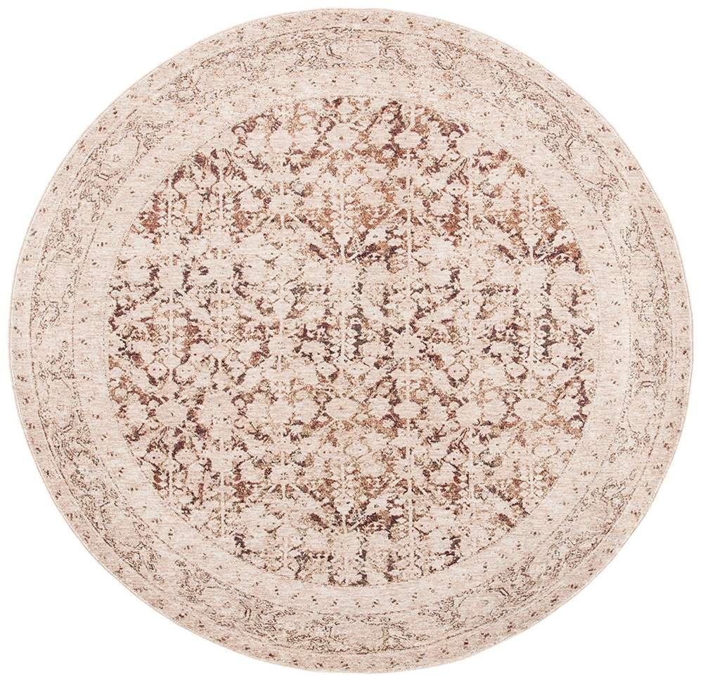 Lauren Ralph Lauren - Caleb Rug - 6-7in X 6-7in Round - Light Rust / Beige veiw 1