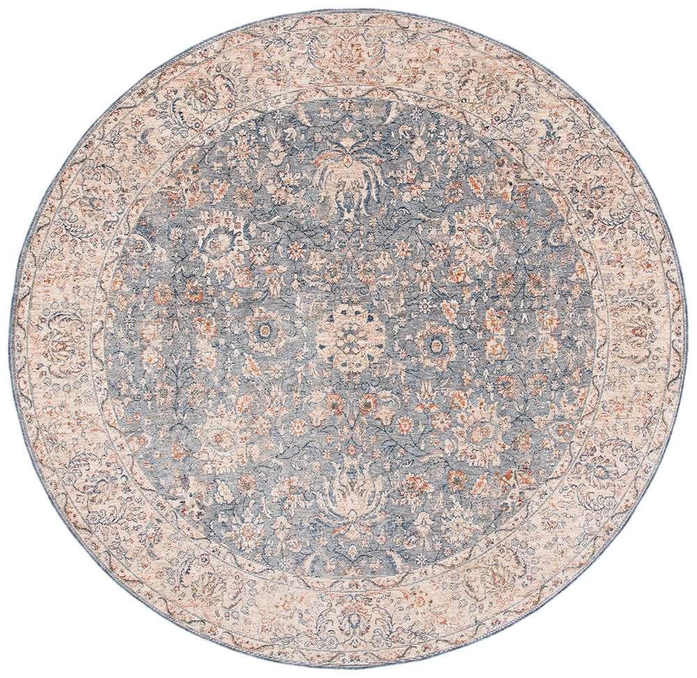 Lauren Ralph Lauren - Celia Rug - 6-7in X 6-7in Round - Light Blue veiw 1