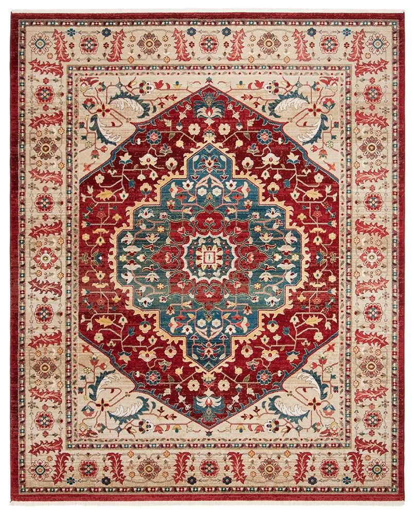 Lauren Ralph Lauren - Chloe Rug - 8 X 10 - Beige / Red veiw 1