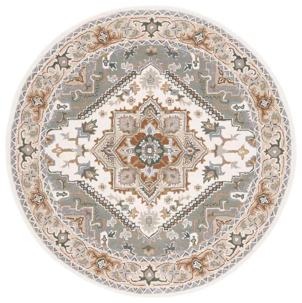 Lauren Ralph Lauren - Preston Rug - 6 X 6 Round - Ivory / Navy veiw 1