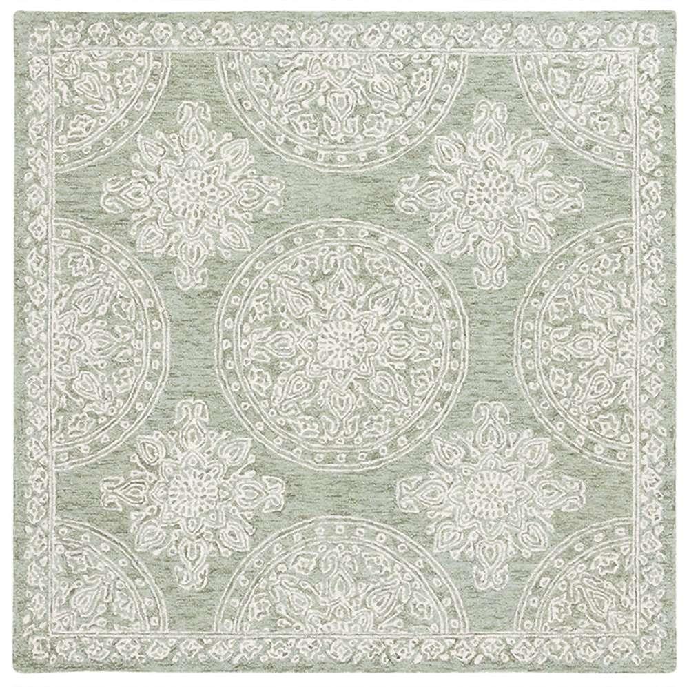 Lauren Ralph Lauren - 6936 Rug - 7 X 7 Square - Sage / Ivory veiw 1