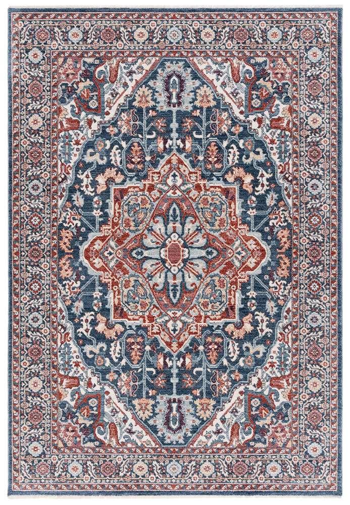 Lauren Ralph Lauren - 1411 Rug - 5 X 7 - Navy / Red Ivory veiw 1