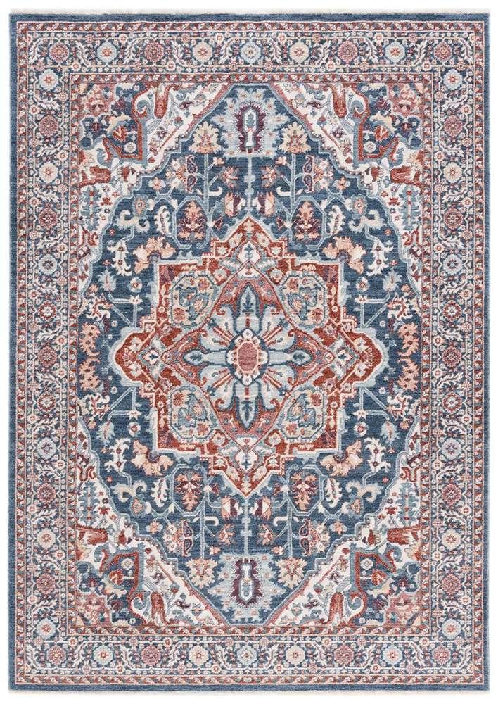 Lauren Ralph Lauren - 1411 Rug - 9 X 12-6in - Navy / Red Ivory veiw 1