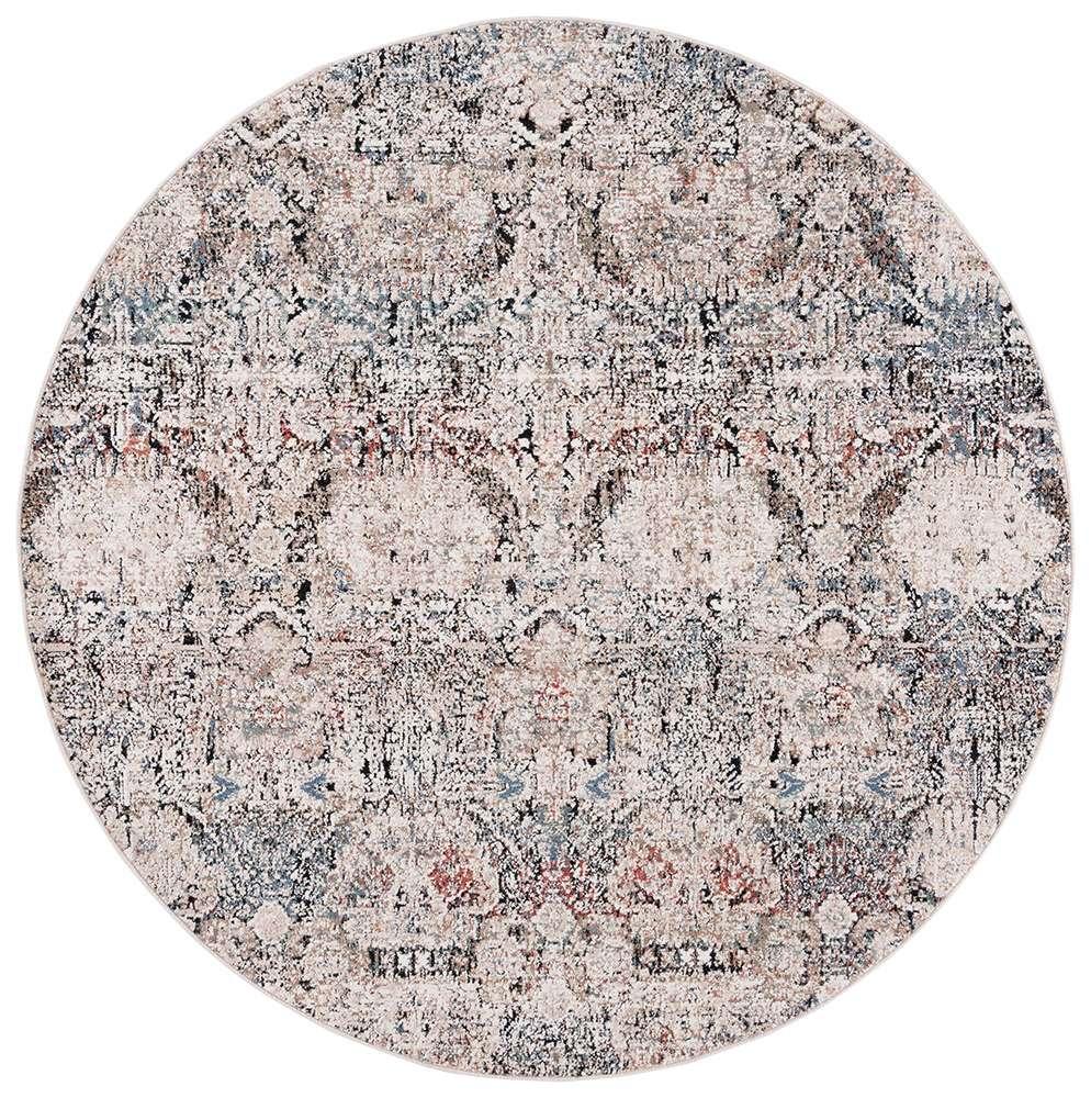 Lauren Ralph Lauren - Castlewood Rug - 6-7in X 6-7in Round - Ivory / Navy veiw 1