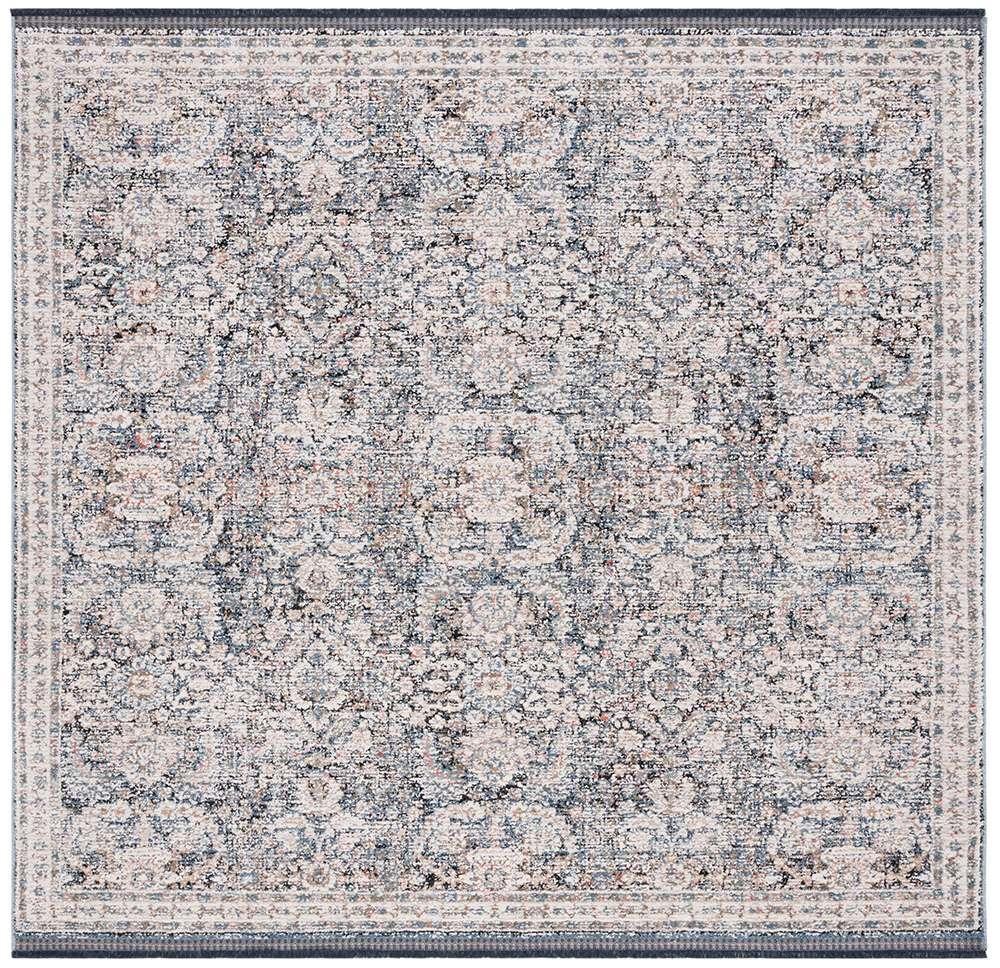 Lauren Ralph Lauren - Clonsilla Rug - 6-7in X 6-7in Square - Ivory / Navy veiw 1