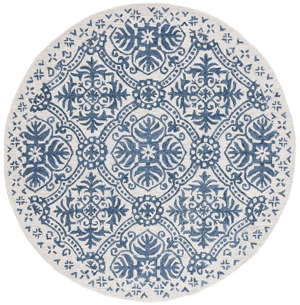 Lauren Ralph Lauren - Nina Rug - 6 X 6 Round - Navy / Ivory veiw 1