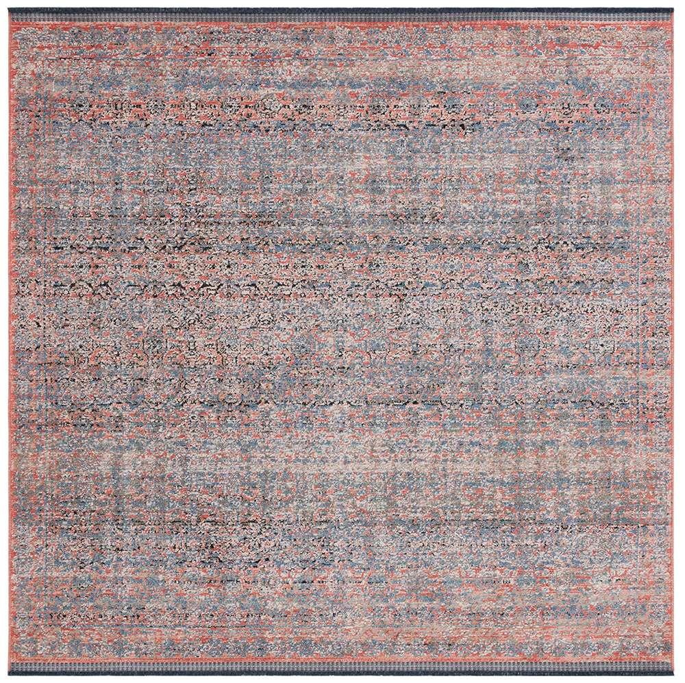 Lauren Ralph Lauren - Shelton Rug - 6-7in X 6-7in Square - Navy / Rust veiw 1