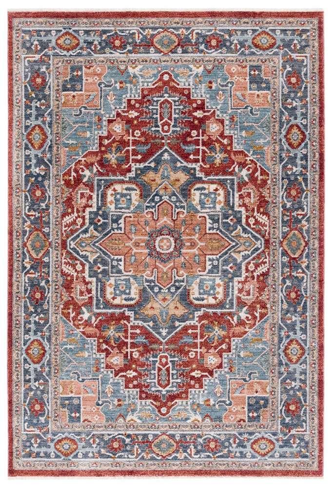 Lauren Ralph Lauren - 1415 Rug - 6 X 9-2in - Blue / Red Ivory veiw 1