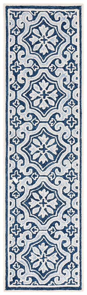 Lauren Ralph Lauren - 6944 Rug - 2-3in X 8 - Dark Navy / Ivory veiw 1
