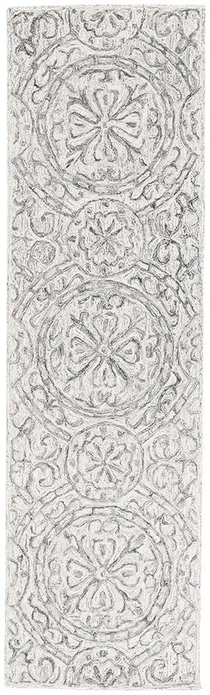 Lauren Ralph Lauren - 6947 Rug - 2-3in x 8-0in - Ivory / Grey veiw 1