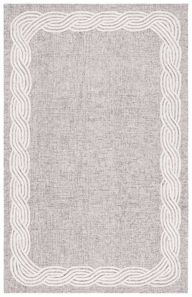 Lauren Ralph Lauren - 6951 Rug - 5 X 8 - Grey / Ivory veiw 1