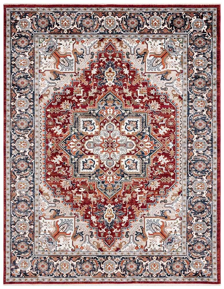 Lauren Ralph Lauren - 1119 Rug - 7-9in x 9-6inRECTANGLE - Red / Navy veiw 1