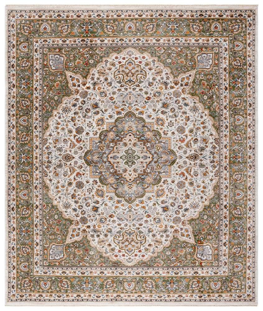 Lauren Ralph Lauren - 1120 Rug - 7-9in x 9-6inRECTANGLE - Ivory / Green veiw 1
