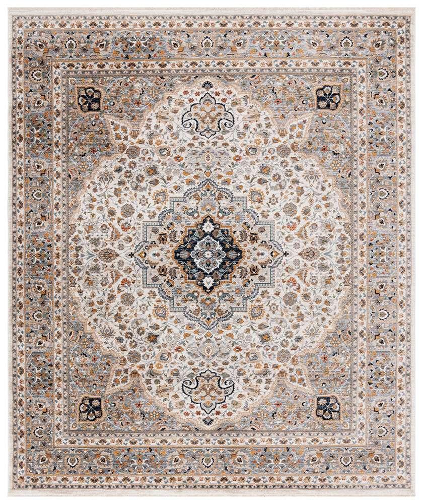 Lauren Ralph Lauren - 1120 Rug - 7-9in x 9-6inRECTANGLE - Ivory / Grey veiw 1