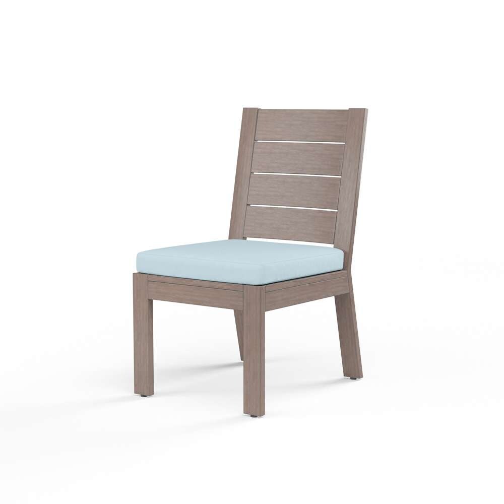 Sunset West - Laguna Armless Dining Chair in Canvas Skyline, No Welt - SW3501-1A-14091 veiw 1