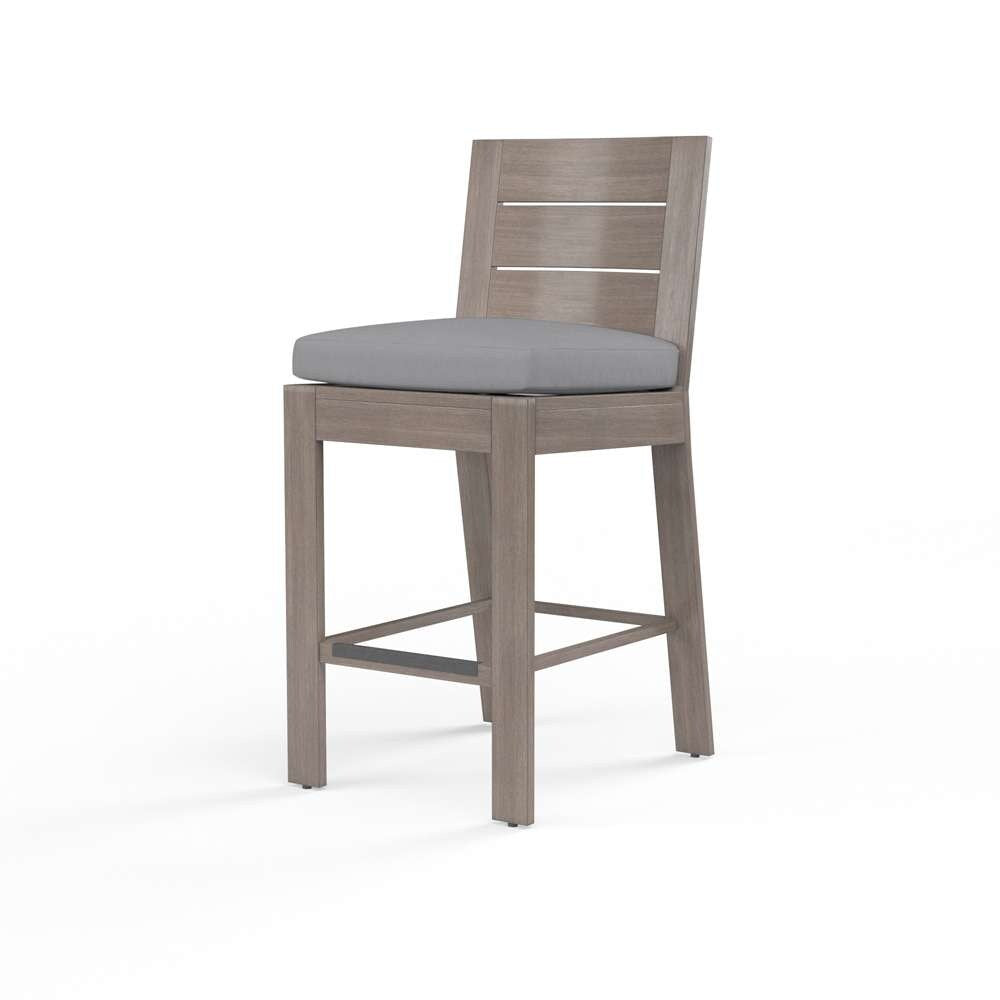 Sunset West - Laguna Barstool in Canvas Granite, No Welt - SW3501-7B-5402 veiw 1
