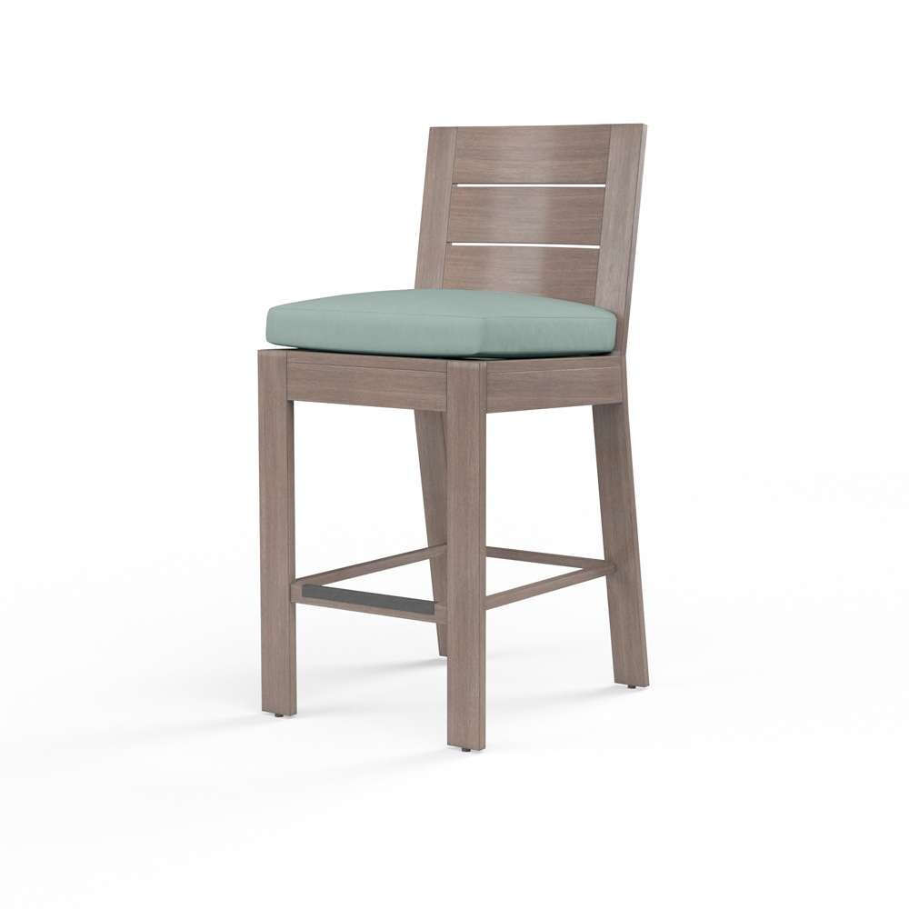 Sunset West - Laguna Counter Stool in Cast Mist, No Welt - SW3501-7C-40429 veiw 1